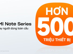 Hơn 500 triệu máy REDMI Note đã đến tay người dùng toàn cầu