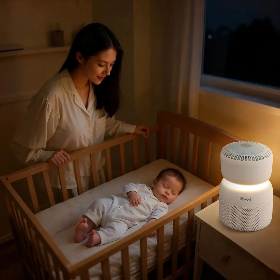 Levoit Sprout - máy lọc không khí cho trẻ sơ sinh