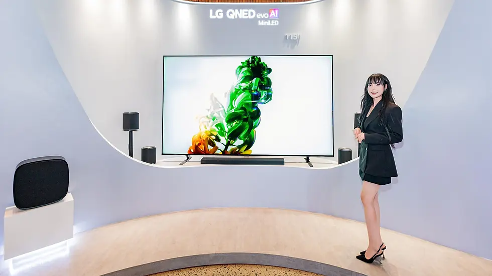 LG QNED evo AI 2026: Màn hình MiniLED siêu lớn cho thể thao, gaming và giải trí