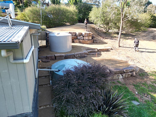 stairs, car park and sauna area.jpg