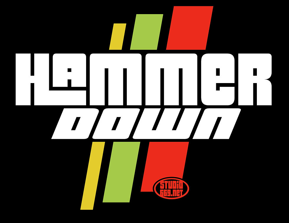 Thumbnail: HD 3 Stripes Adult black