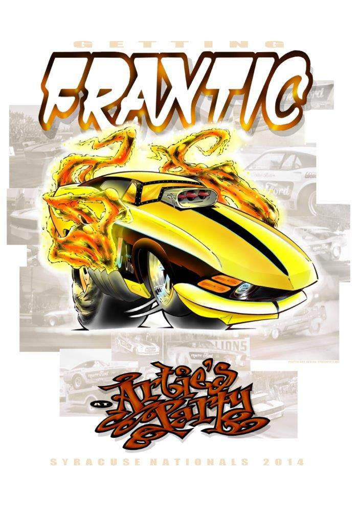 FRANTIC original pencil art