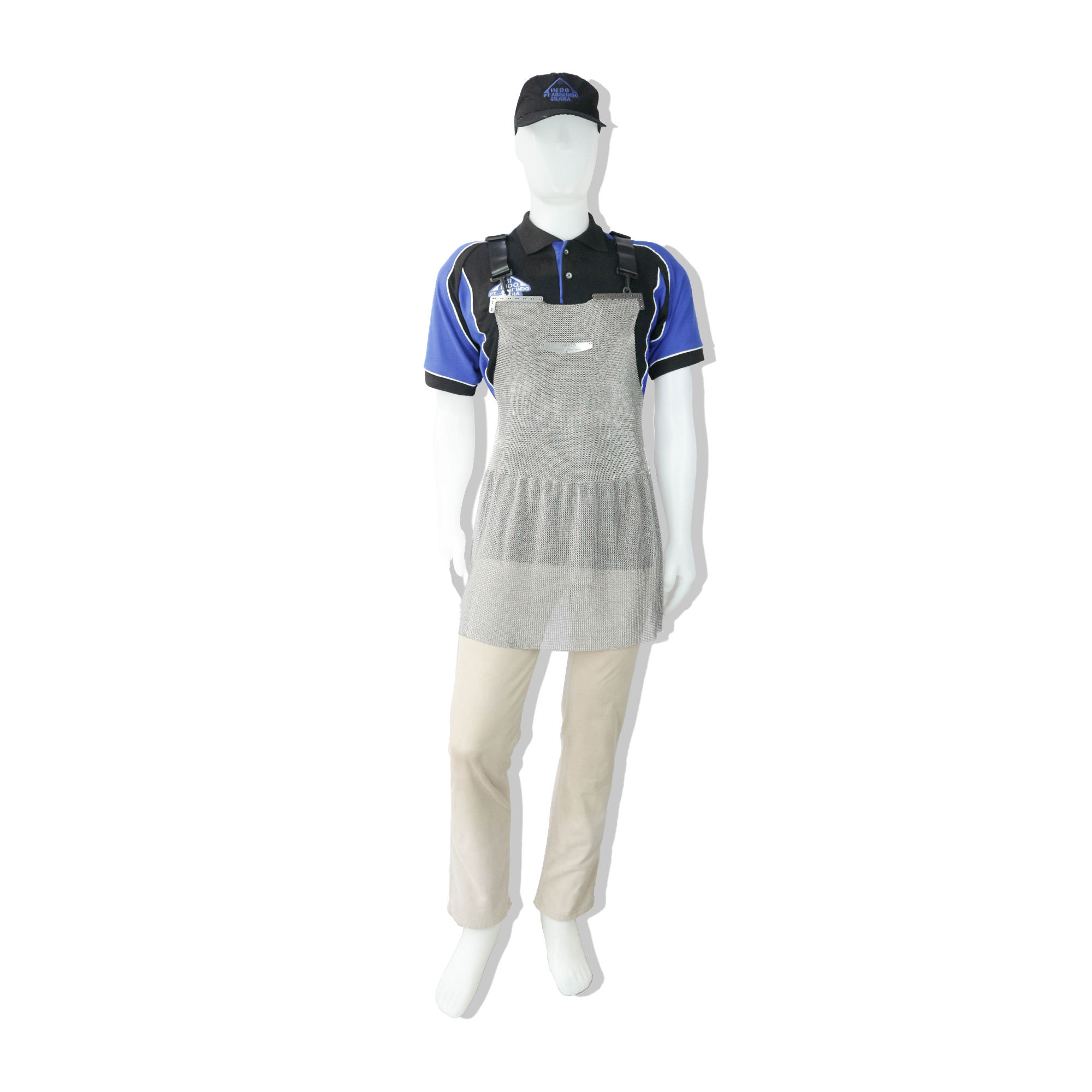 (1404008) JARVIS STAINLESS STEEL MESH APRON