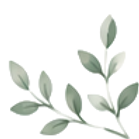 Green leaf sprig
