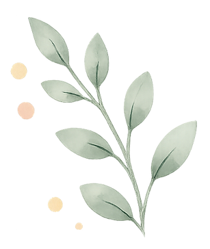 Green leaf sprig