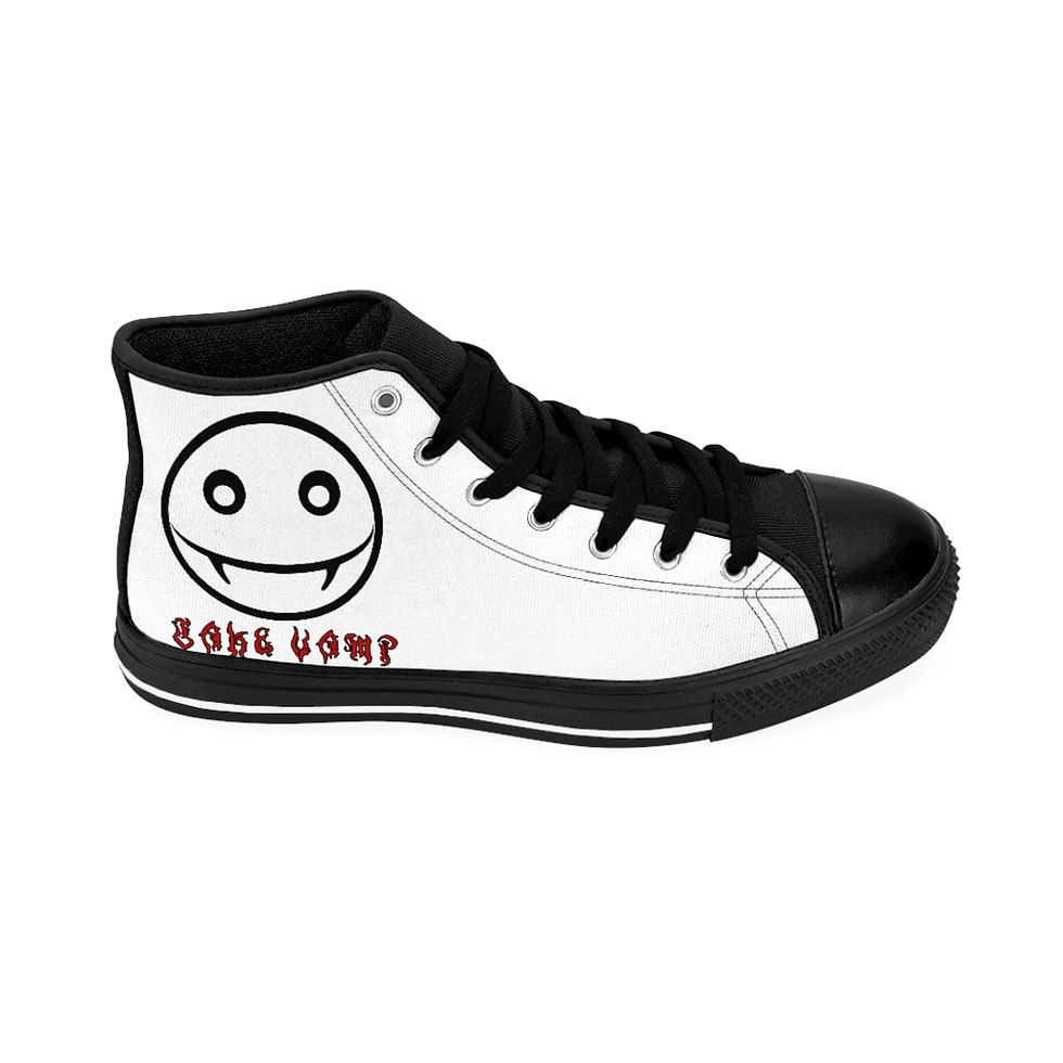 Thumbnail: Jake Vamp Smile & Name High-top Sneakers