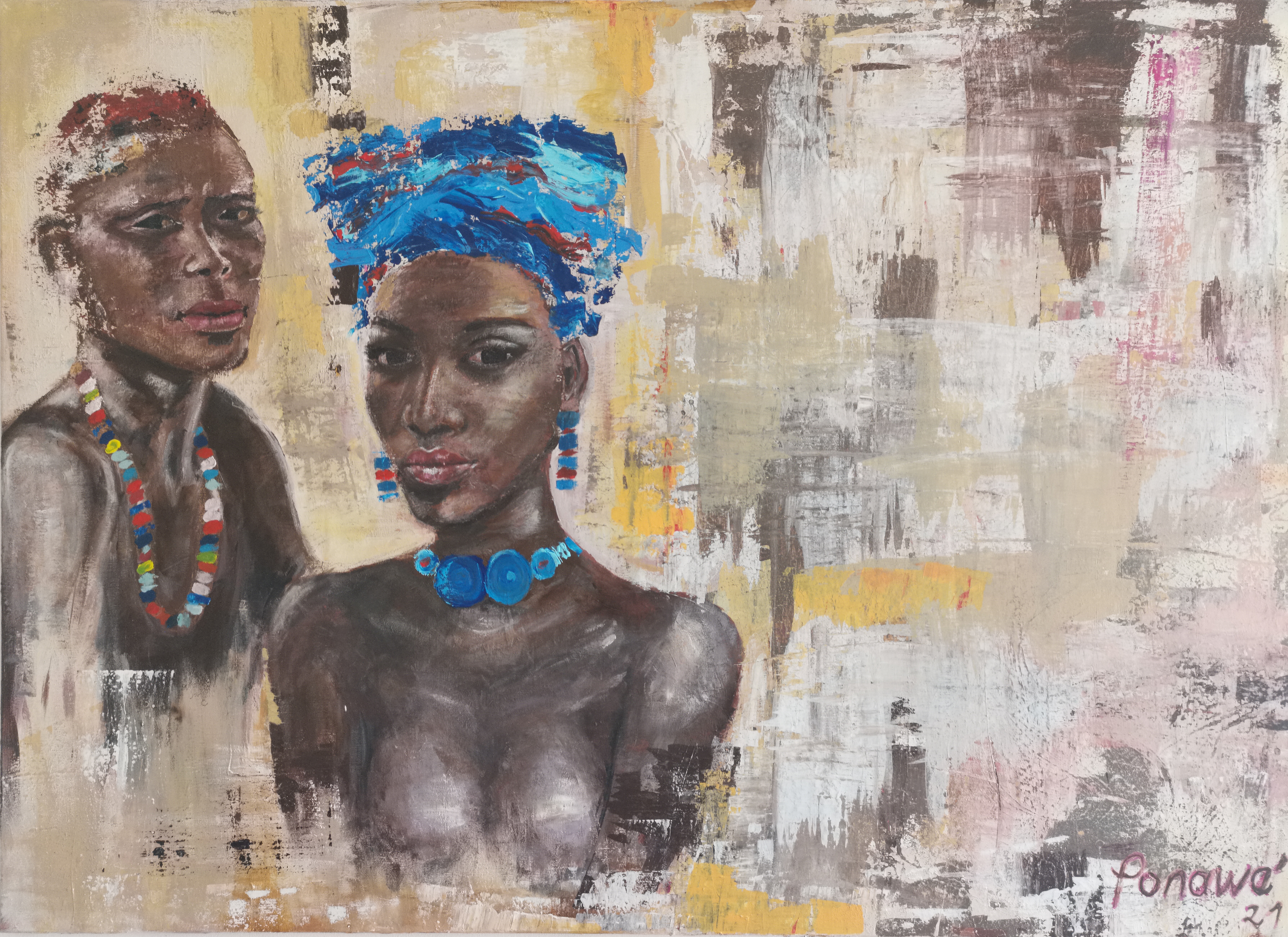 African Man - African Women