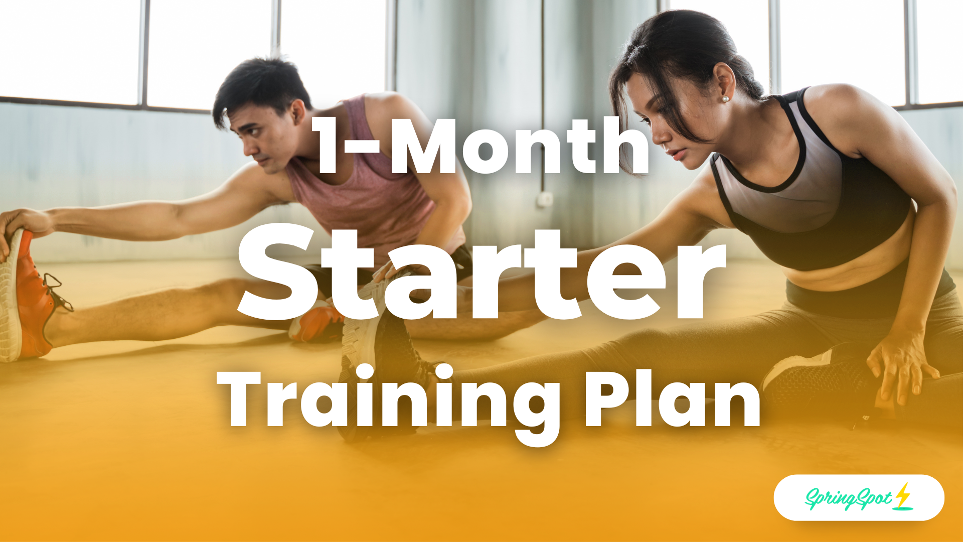 1-Month Starter Training Plan