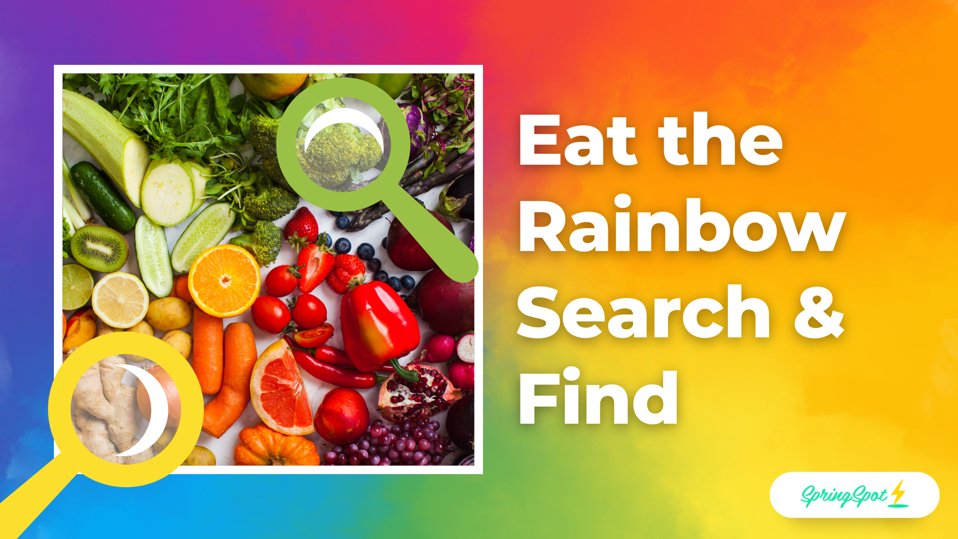 Eat the Rainbow Search and Find