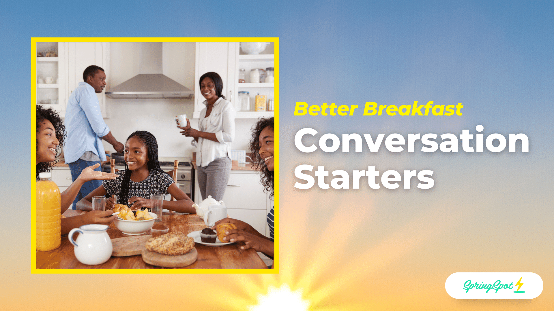 Better Breakfast - Conversation Starters