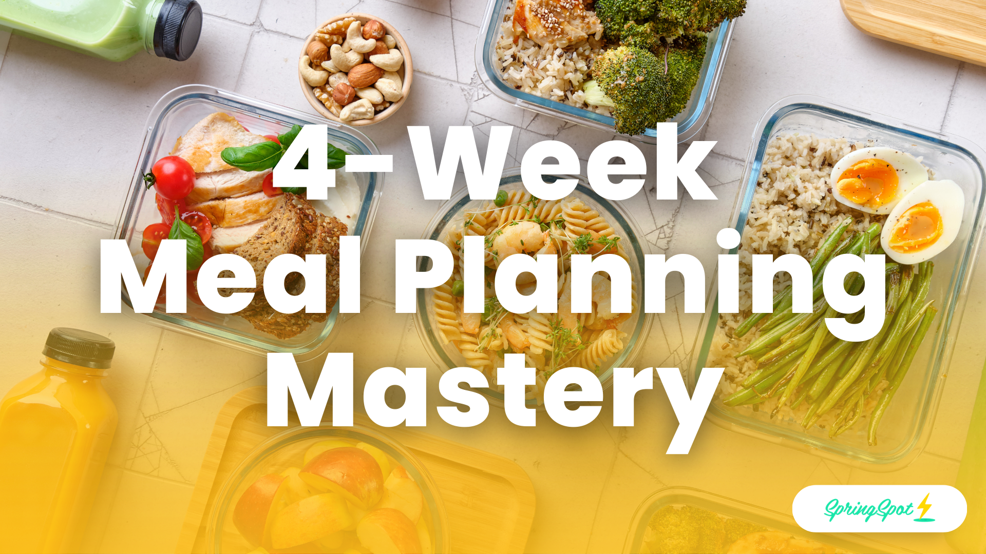 4-Week Meal Planning Mastery