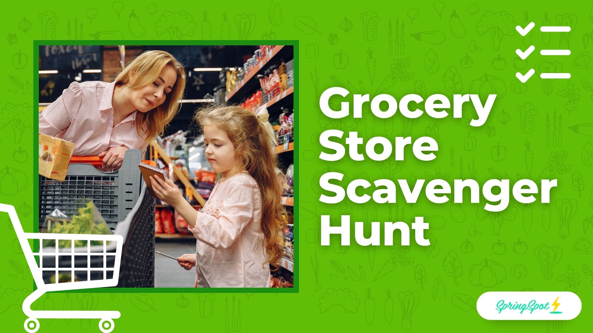 Grocery Store Scavenger Hunt