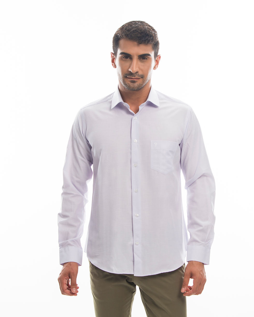 Light Purple Shirt Men