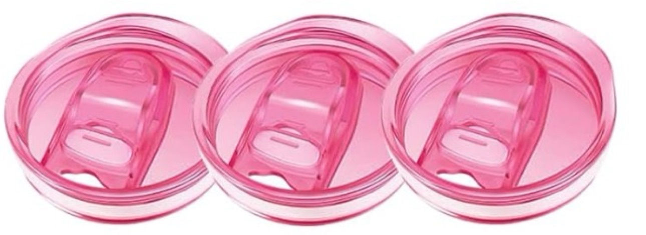 Pink lid 20oz tumbler