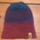 Thumbnail: Handmade Burgundy/ Purple/ Blue, acrylic slouchy hat