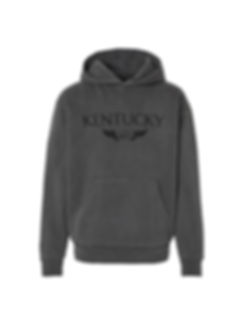Oversized Fit Black Hoodie