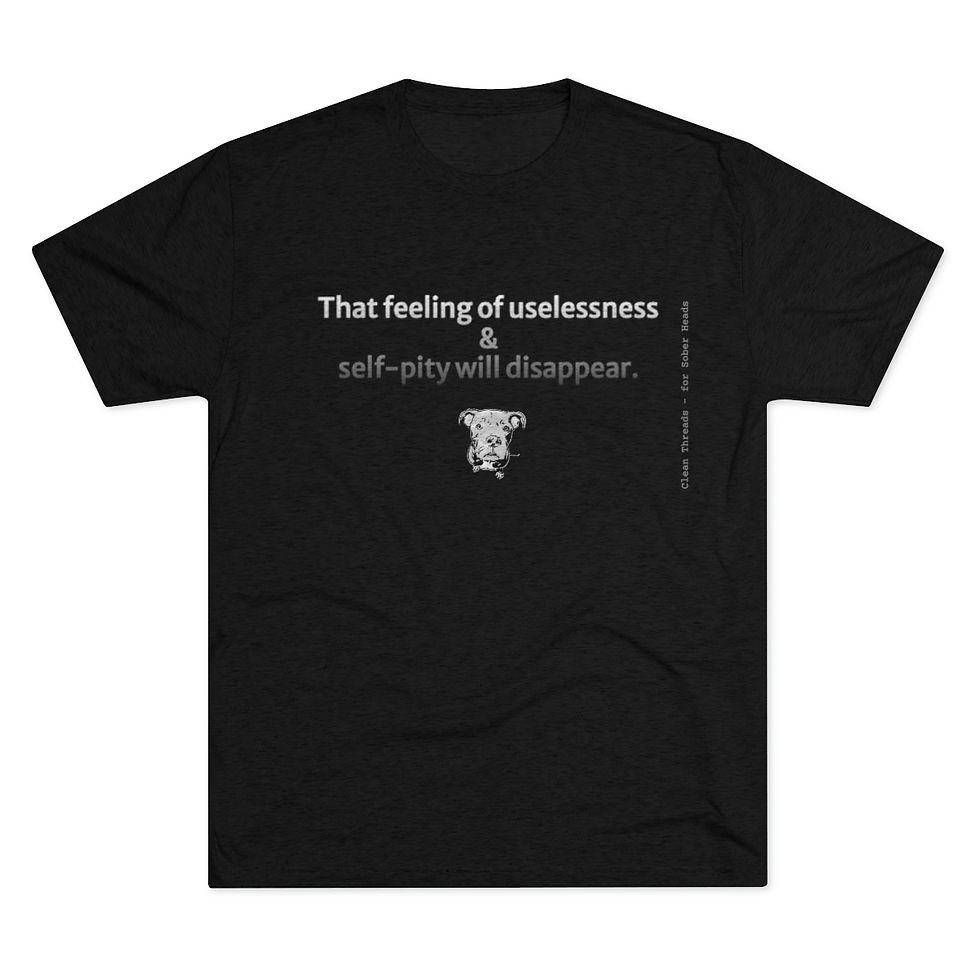 Thumbnail: “That feeling of…” - Men's TriBlend Crew Tee