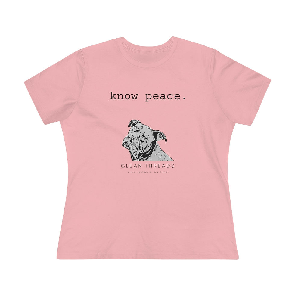 Thumbnail: know peace - Women's Premium Tee (relaxed fit)