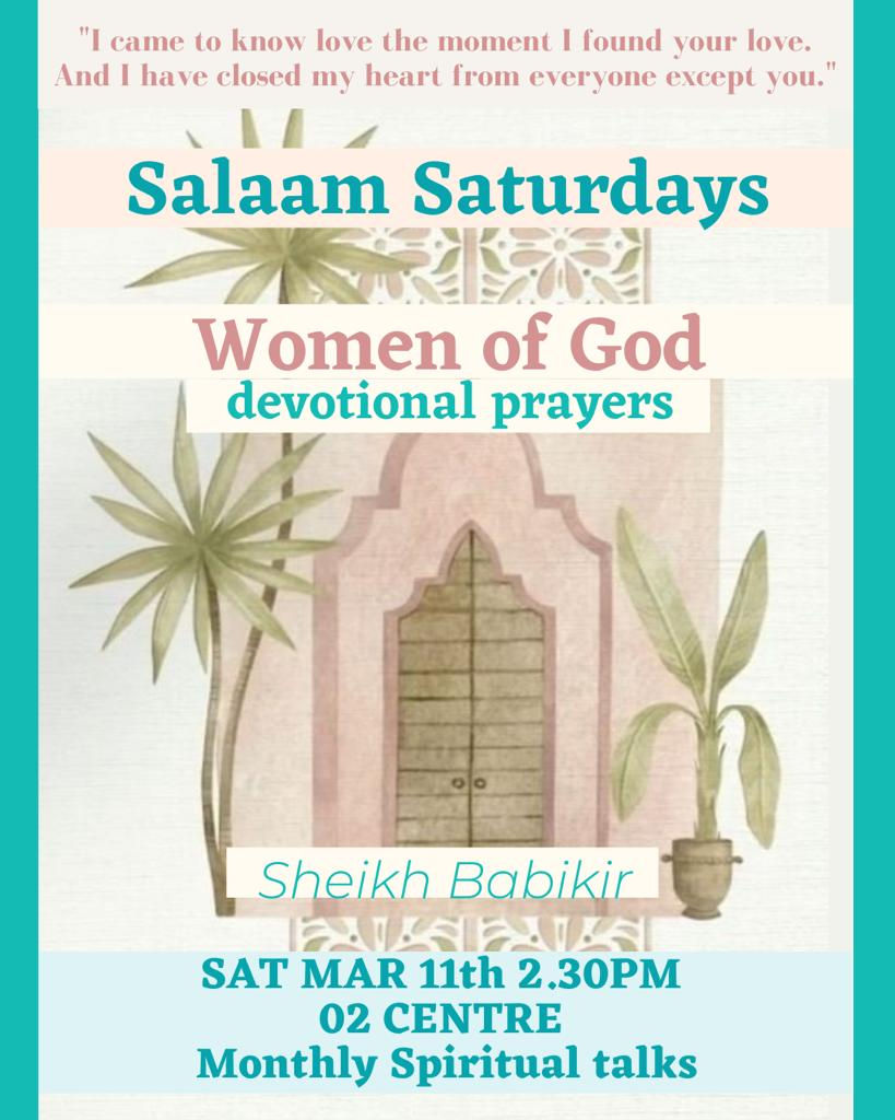 Salaam Saturday - Women of God