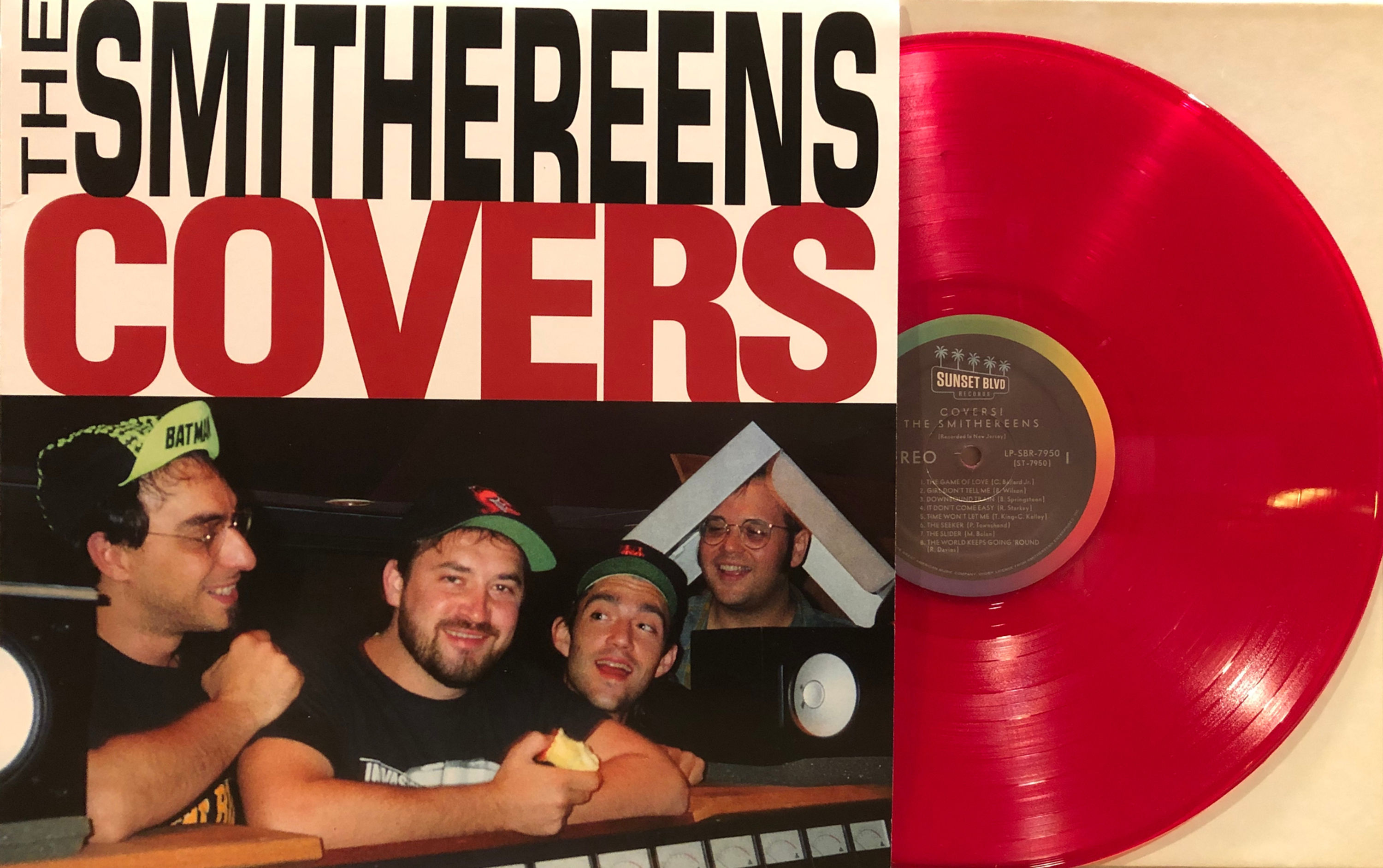 "Covers" Red Vinyl LP