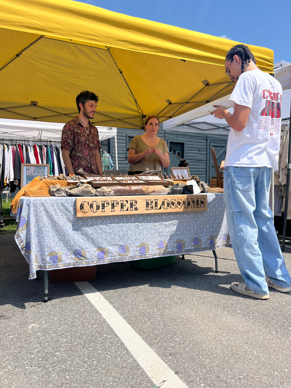 at the market