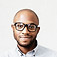 Man with Black Frame Glasses