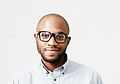 Man with Black Frame Glasses
