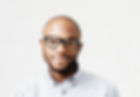 Man with Black Frame Glasses