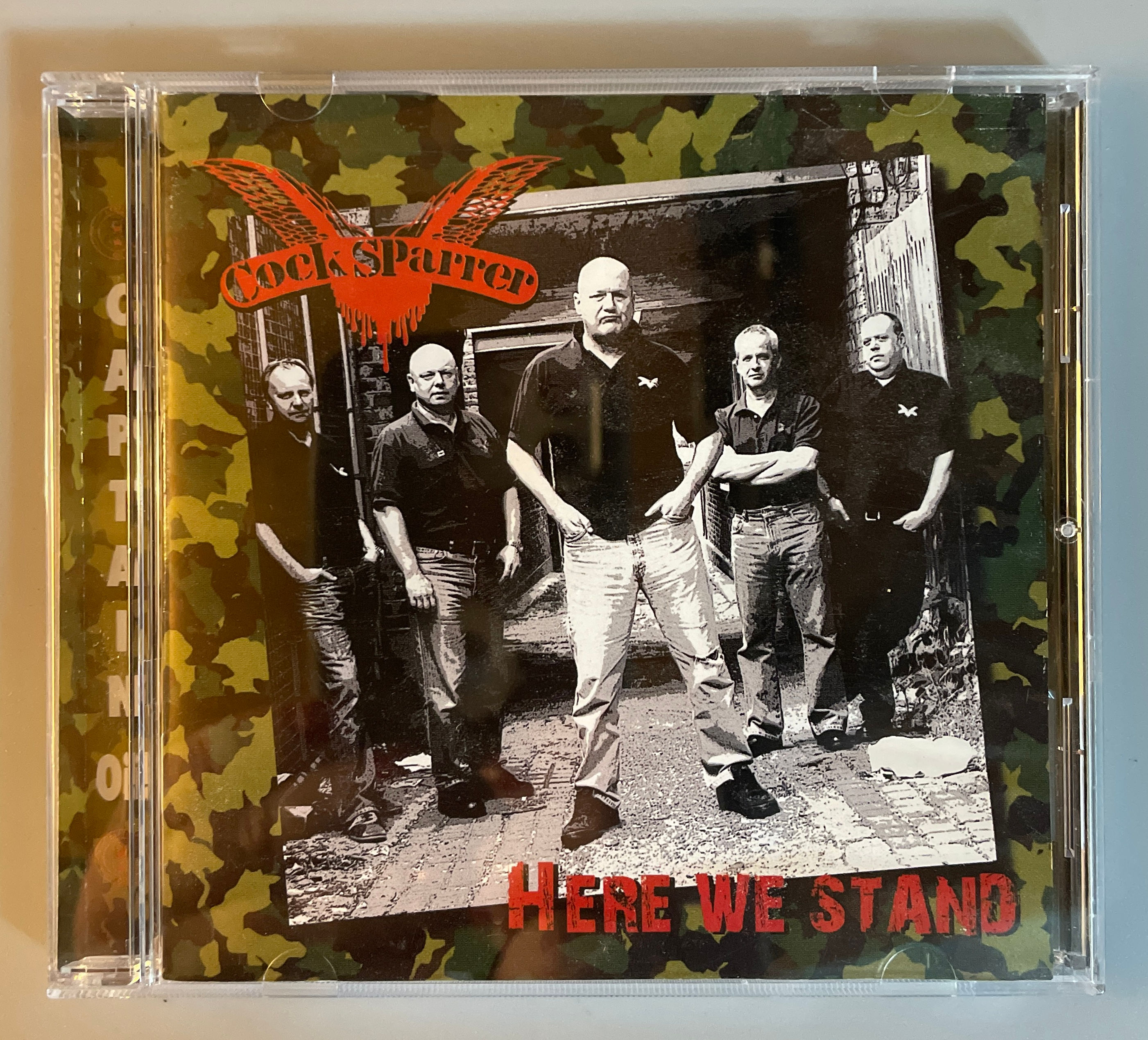 Cock Sparrer Here We Stand CD