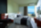 Twin room with sea view