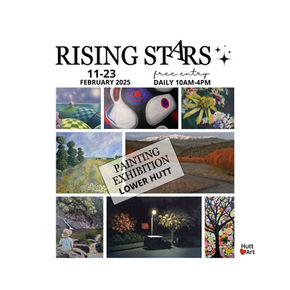 Rising Stars Painting Exhibition poster