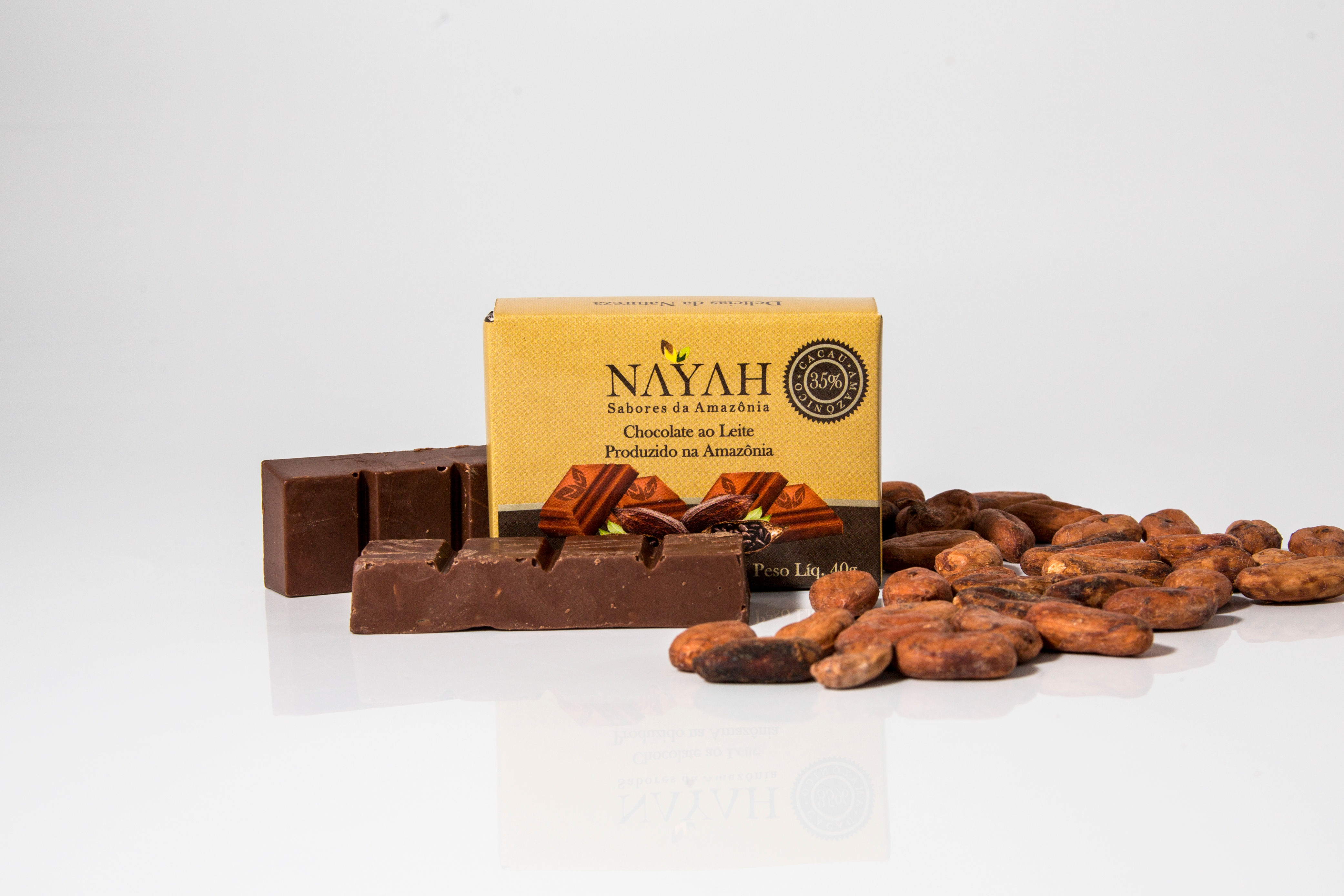 Chocolate Fino ao Leite 35% Cacau (40g)