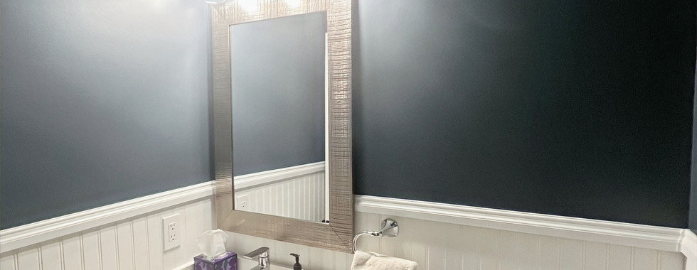 After Picture: Powder Room