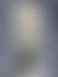 Before: original paint color and no moulding