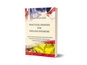 Libro para aprender español para angloparlantes, de Juan Riochí Siafá