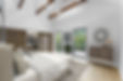 Austin Custom Home Bedroom Virtual Staging