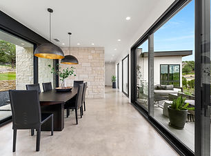 Austin Modern Home Dinning Room