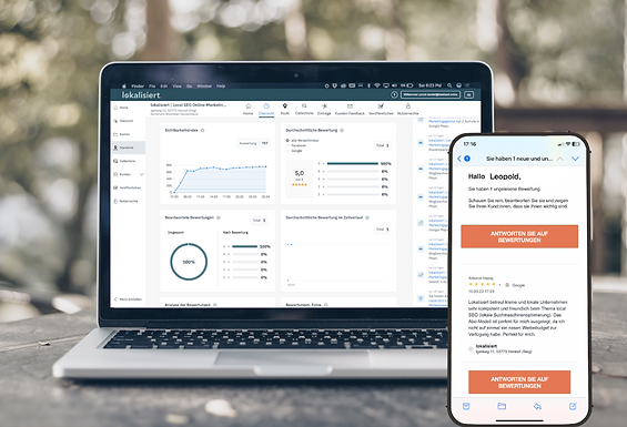 lokalisiert App Local SEO Performancetracking