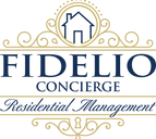Fidelio Concierge Residential Management Logo, Decorative