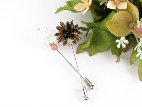 今日はハットピン2点アップ♪