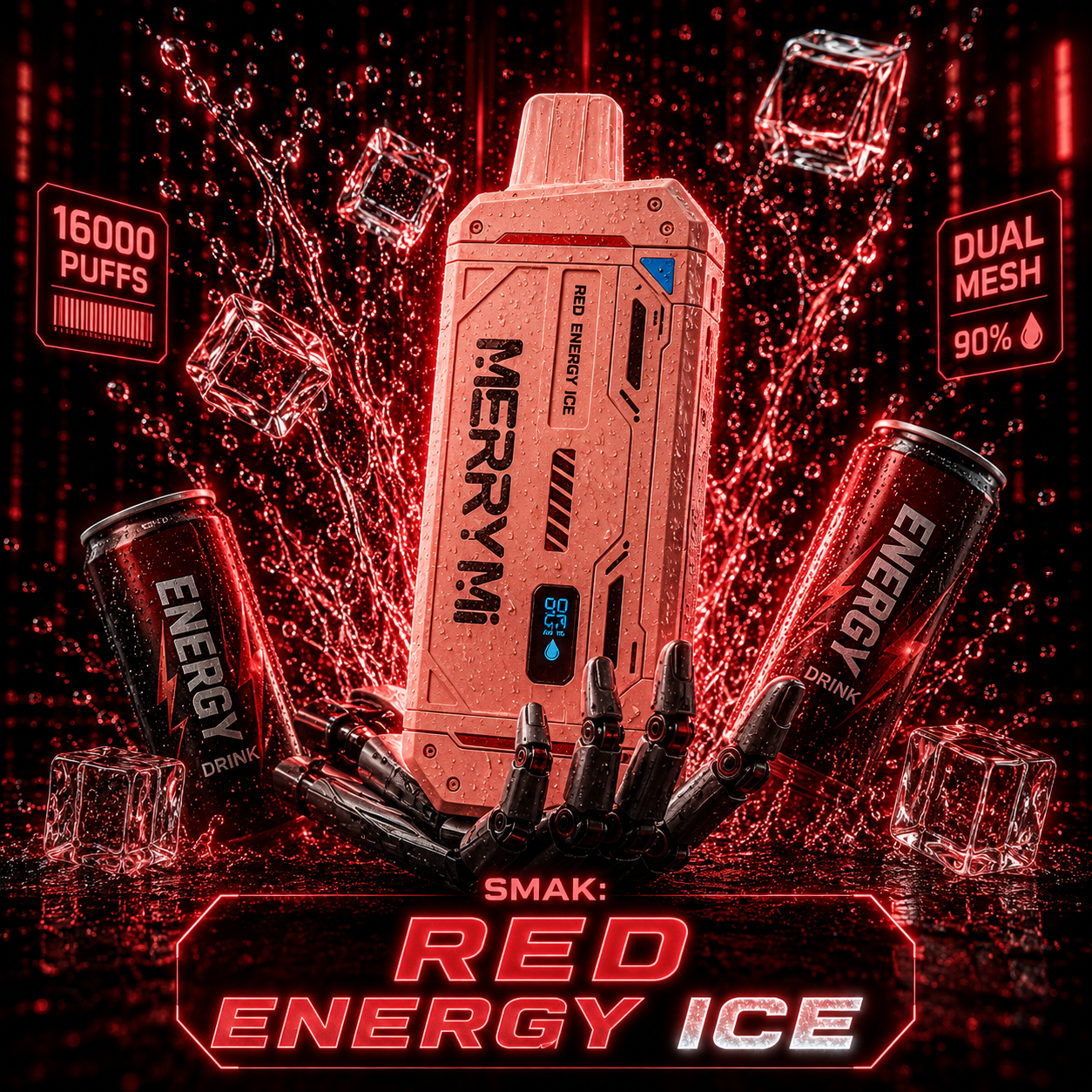 MERRYMI - M-MECHA - 16K - SMAK : RED ENERGY ICE
