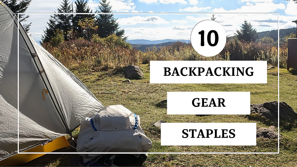 What's In My Pack? | Top 10 Gear Items