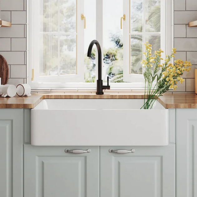 DV-1K119 (Feast 33"L x 20"W White Farmhouse)