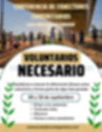 Voluntarios Necesario