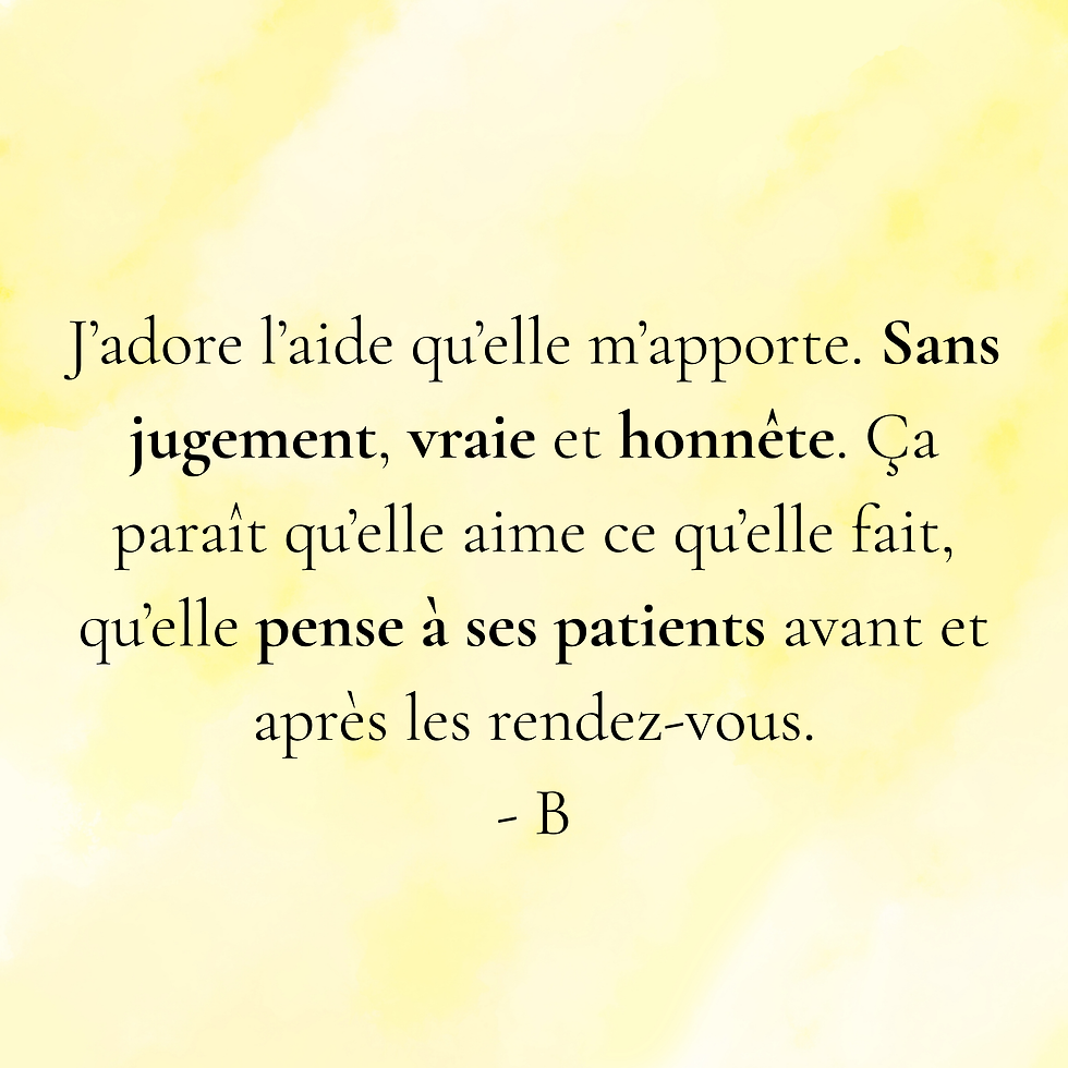 Qualité intervenante