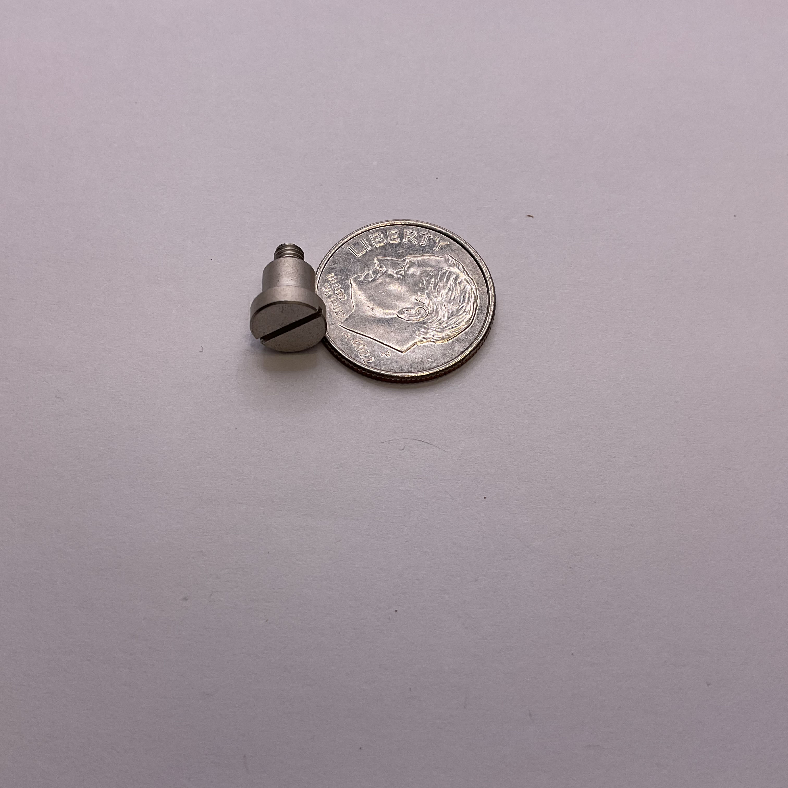 NYC J-1 Flathead Shoulder Screw- M3 x 0.5 x 15.05 mmL ( 9.65mm Shoulder)