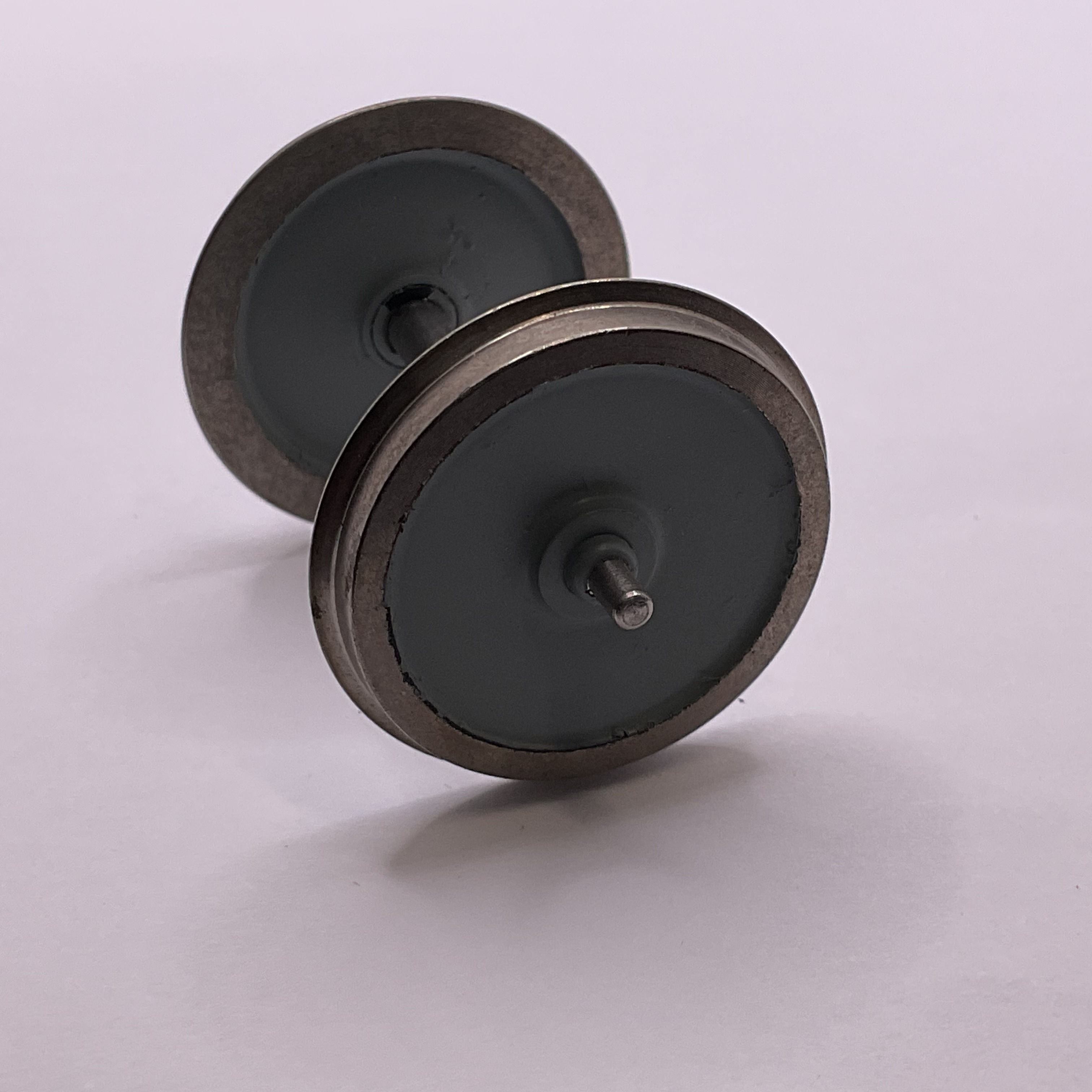 A4 Trailing Truck Wheel & Axle Set, Gray, 2 Rail