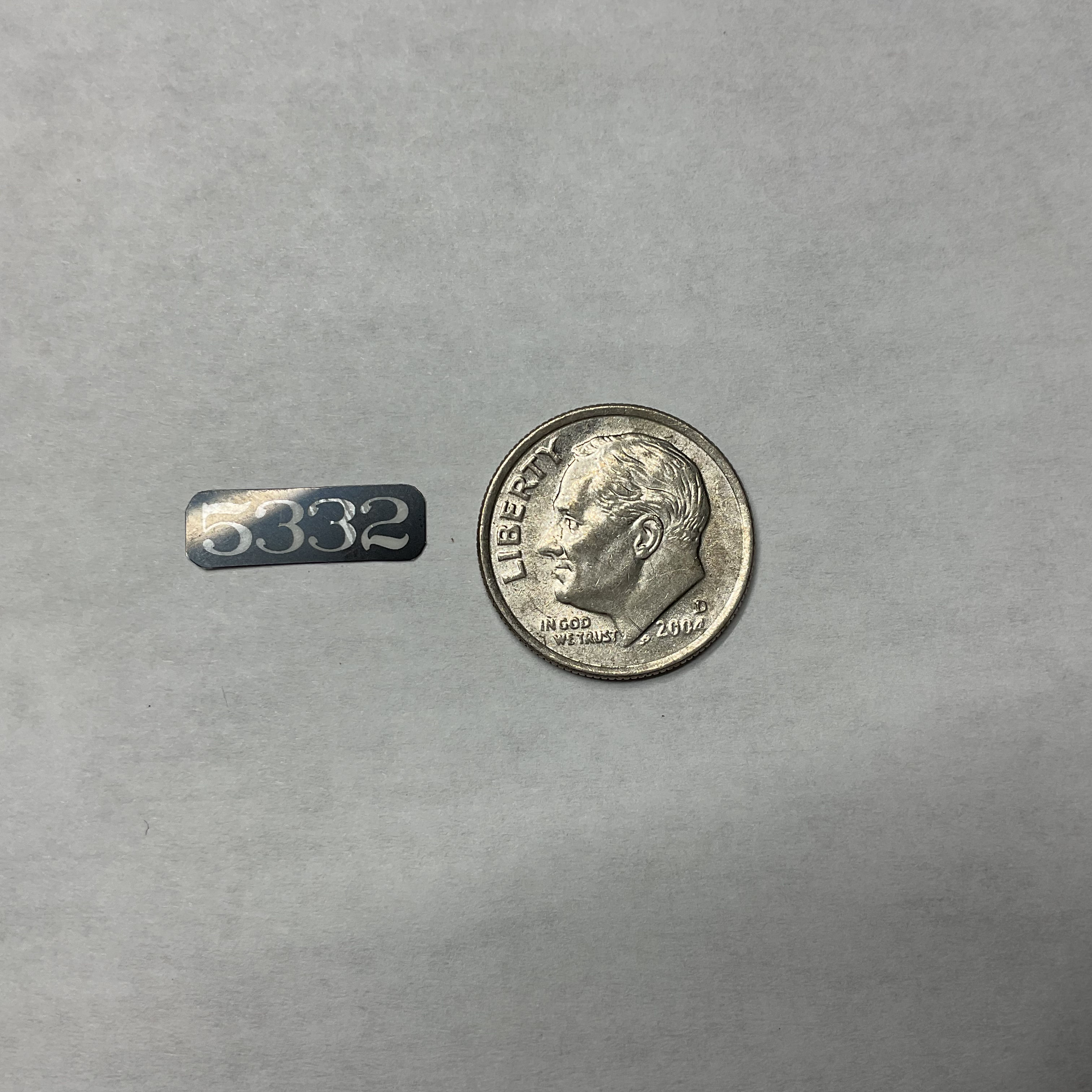 SD7-9 Number Board, 5332