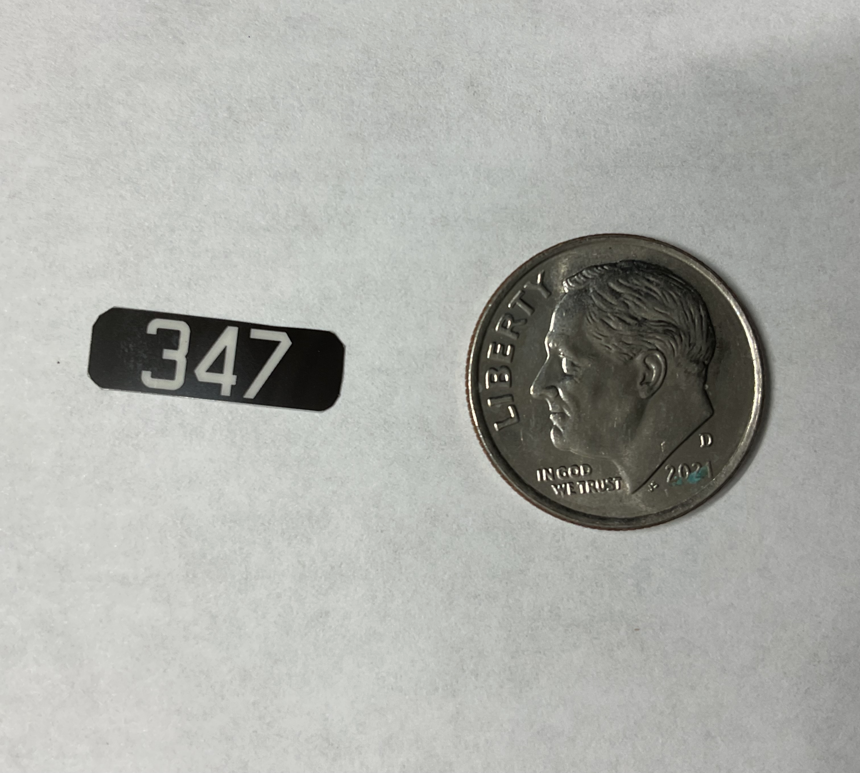 SD7-9 Number Board, 347