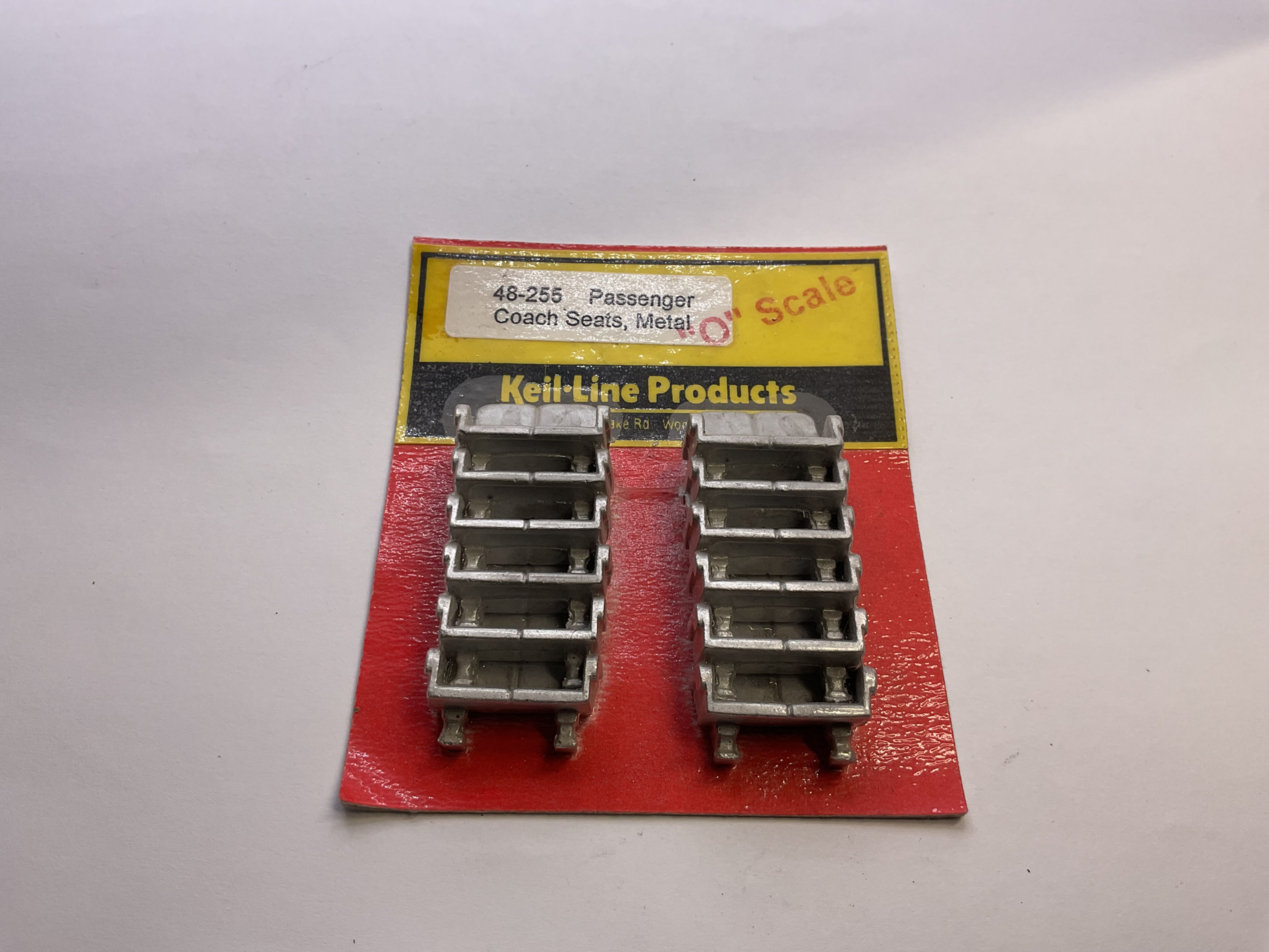 RDC Pass. Coach Seats, Metal